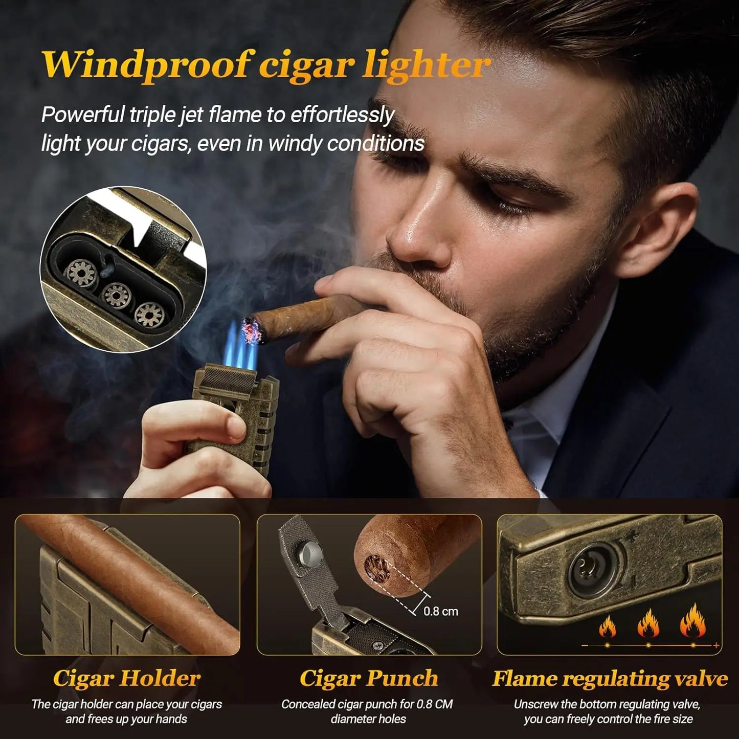 Waterproof Travel Cigar Humidor
