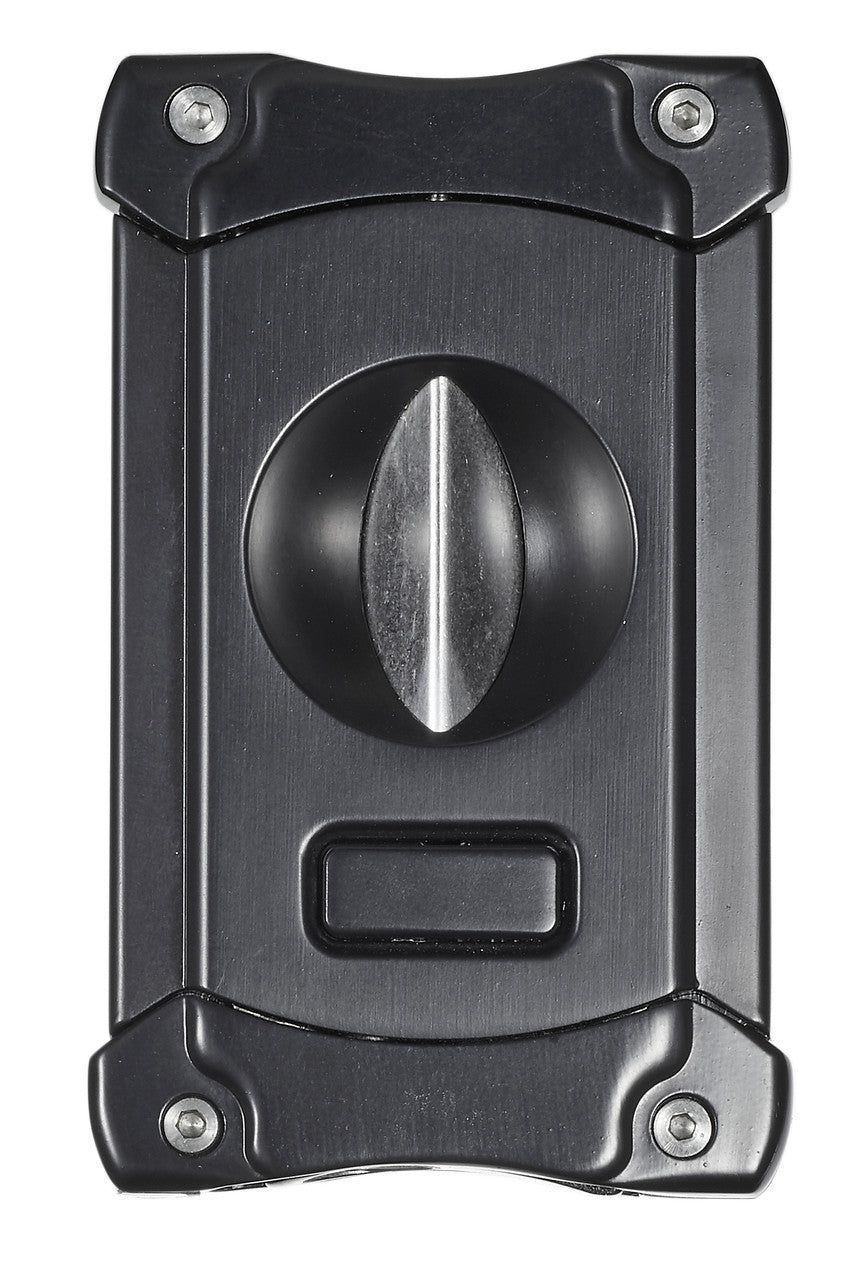 Visol Ferris Wedge Cigar Cutter - Black - VCUT423BK - Ash & Ember Society