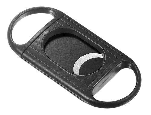 Visol Bravo Single Action Cigar Cutter - Black Blade - VCUT409BK – Premium by Ash & Ember Society | Luxury cigar accessory
