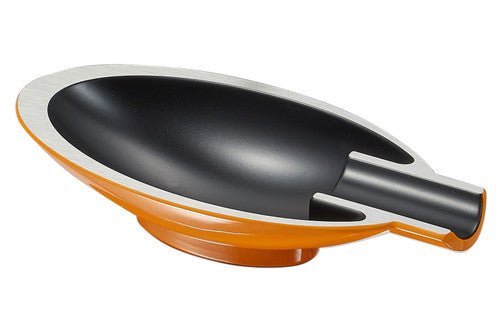Visol Magus Orange Cigar Ashtray - VASH430OR – Premium by Ash & Ember Society | Luxury cigar accessory