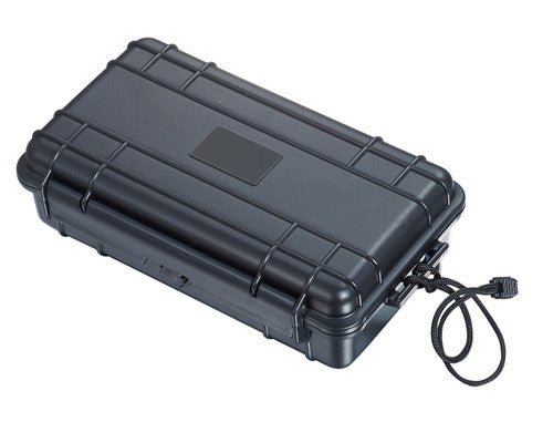 Visol Wyatt Hard Plastic Travel Cigar Humidor - 5 Cigars - VHUD728 – Premium by Ash & Ember Society | Luxury cigar accessory