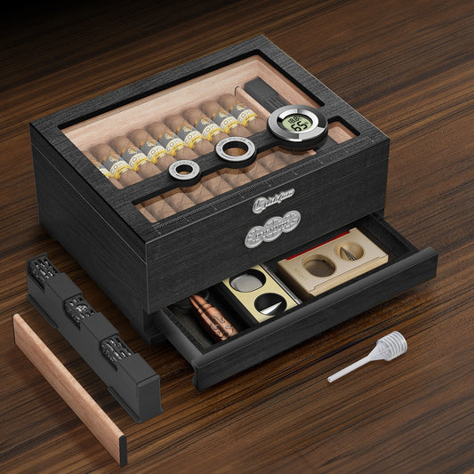 Cedar Wood Cigar Humidor