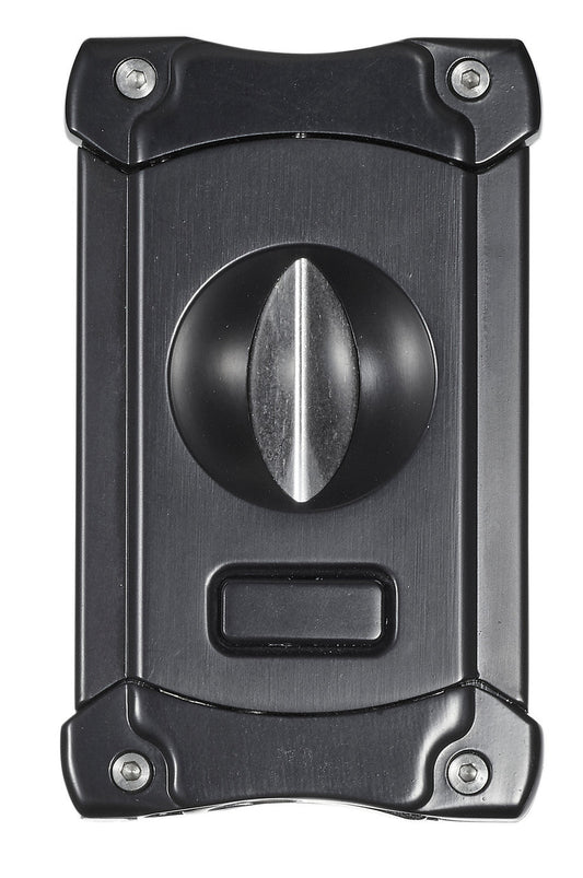 Visol Ferris Wedge Cigar Cutter - Black - VCUT423BK - Ash & Ember Society