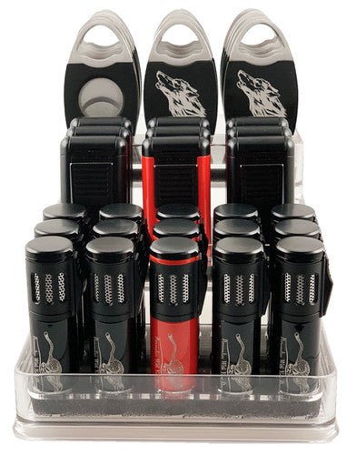 Retail Counter Display Package With Cigar Lighters and Cigar Cutters - VPKG19 - VPKG19 – Premium by Ash & Ember Society | Luxury cigar accessory