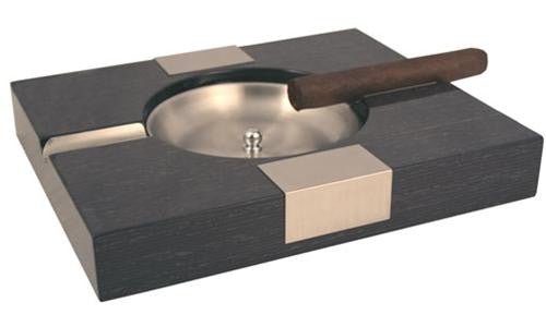 Visol Amari Apricot Wooden Cigar Ashtray - VASH900 – Premium by Ash & Ember Society | Luxury cigar accessory
