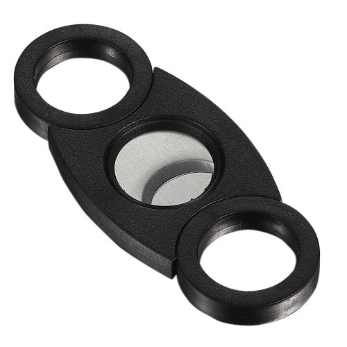 Visol Baikal Plastic Double Guillotine Cigar Cutter - VCUT413 – Premium by Ash & Ember Society | Luxury cigar accessory