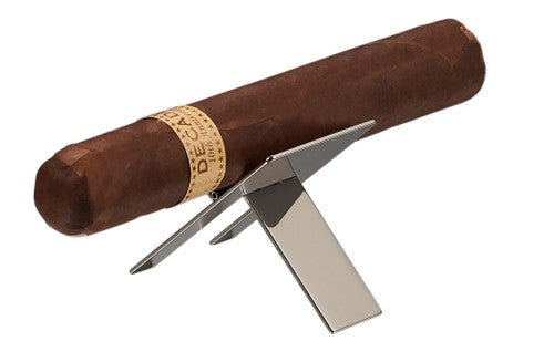 Visol Belize Cigar Rest - Stainless Steel - VAC424 – Premium by Ash & Ember Society | Luxury cigar accessory