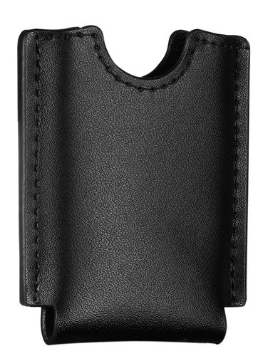 Visol Black Felt with Leather Exterior Stitched Cigar Cutter Case - VCUT30008P – Premium by Ash & Ember Society | Luxury cigar accessory