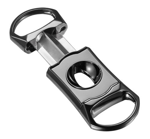 Visol Caspian Gunmetal Wedge Cigar Cutter - VCUT416GM