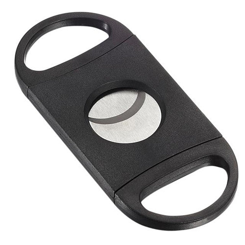 Visol Flynn Black Cigar Cutter - VCUT908 – Premium by Ash & Ember Society | Luxury cigar accessory