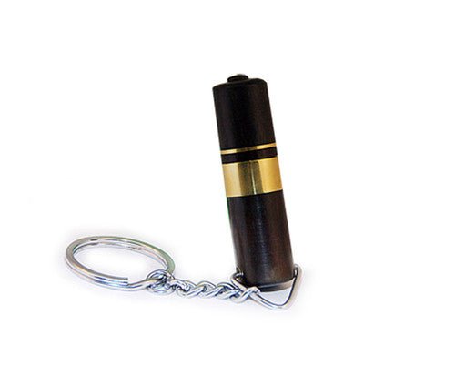 Visol Jack Brass & Wood Cigar Punch - VCUT19 – Premium by Ash & Ember Society | Luxury cigar accessory