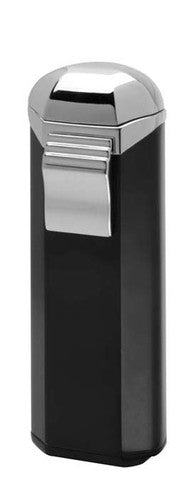 Visol Magic Handle Black Matte Triple Wind-Resistant Torch Flame Cigar Lighter - VLR500102