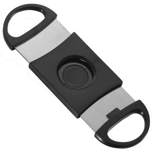 Visol Tahoe Cigar Cutter with Matte Black Stainless Steel Plate - VCUT414BK