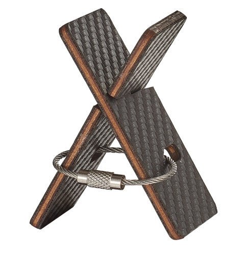Visol Warren Cigar Holder - Carbon Fiber Wrapped Wood – Premium by Ash & Ember Society | Luxury cigar accessory