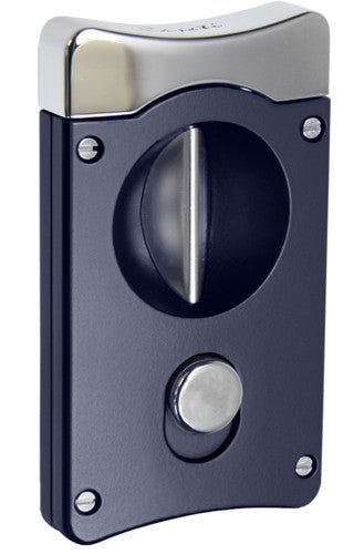 Visol Wedge V Cigar Cutter - Blue - CACU137BL – Premium by Ash & Ember Society | Luxury cigar accessory