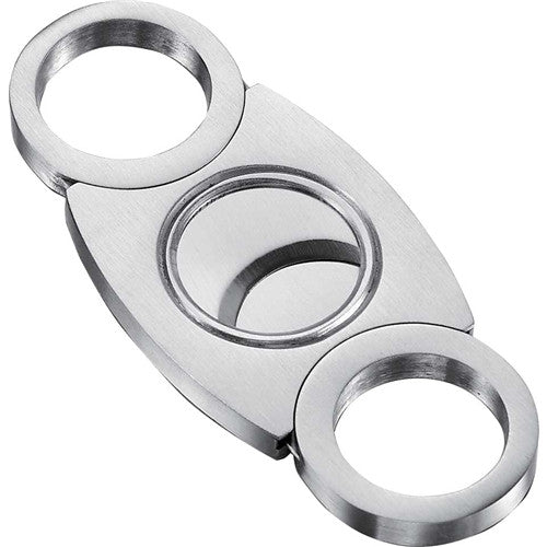 Visol Xenon Brushed Finish Guillotine Cigar Cutter - d – Premium by Ash & Ember Society | Luxury cigar accessory
