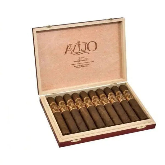 Olive Series V Mature Double Toro - Ash & Ember Society